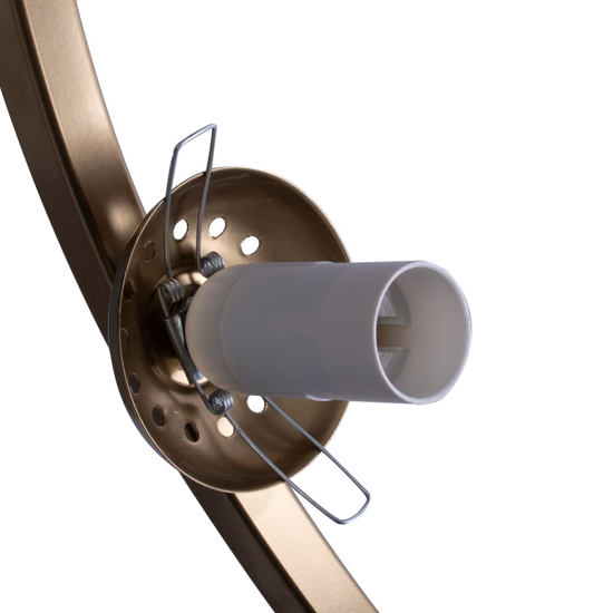 Lampada per camera da letto moderno oro ottone anticato fp