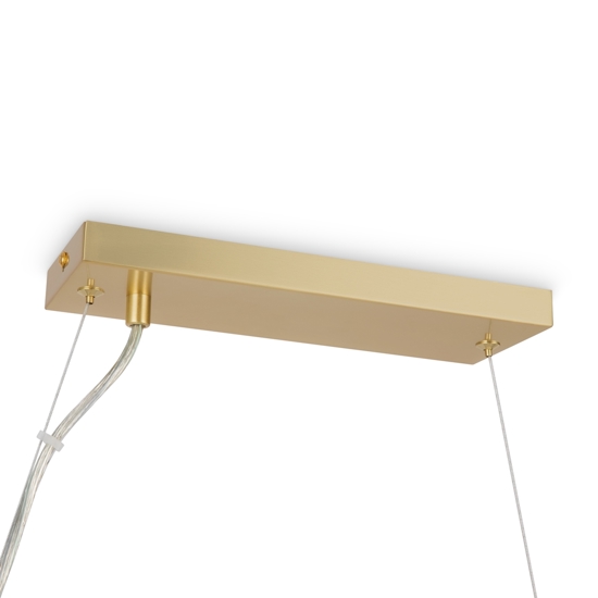 Maytoni lampadario oro moderno dallas per soggiorno sfere in vetro