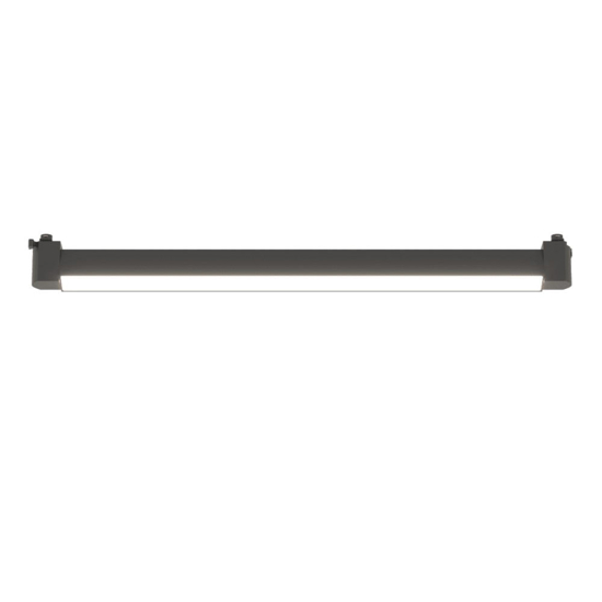 Argo modulo led 60cm nero 3000k per binario monofase