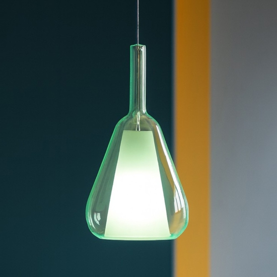 Gea luce lampada a sospensione per cucina colore verde