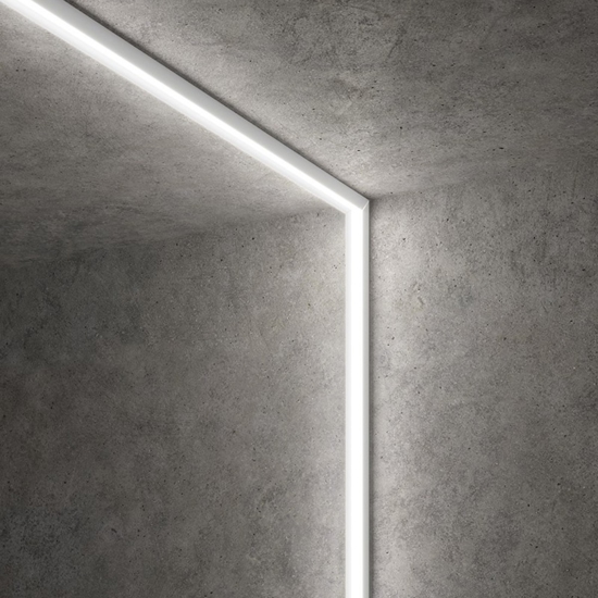 Profilo bucarest p gea luce oro 2mt per strip max 10mm