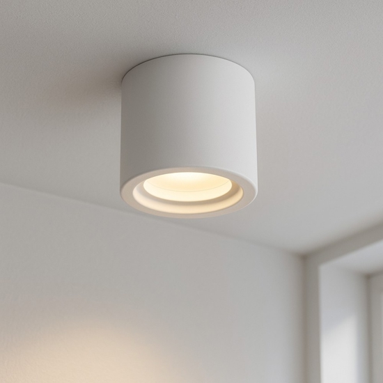 Plafoniera da cucina cilindrica lampadina gx53
