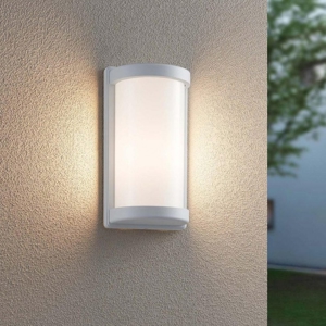 Applique per esterno da parete bianca moderna ip44