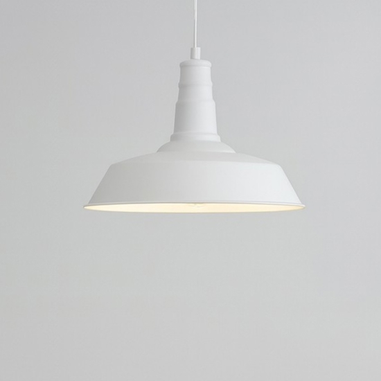 Lampadario da cucina minimale metallo bianco h150 cm max