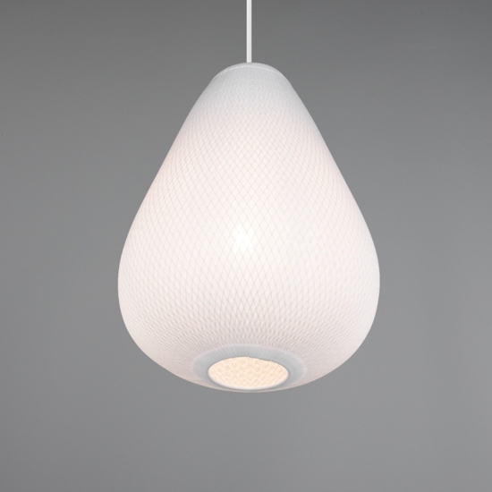 Lampadario da cucina a goccia bianco design