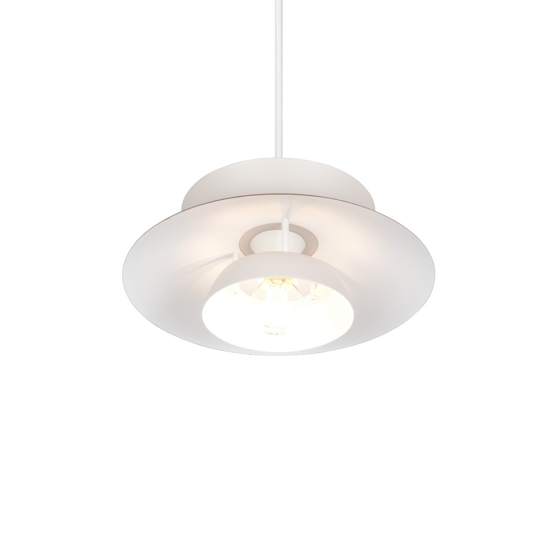 Lampada a sospensione beige in metallo design per isola penisola
