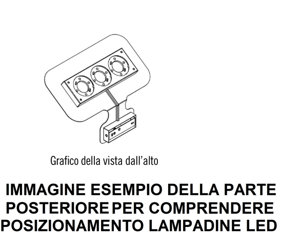 Applique moderna design per interni