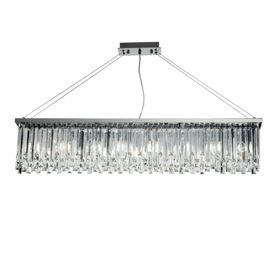 Lampadario so batida ondaluce di cristallo per salone