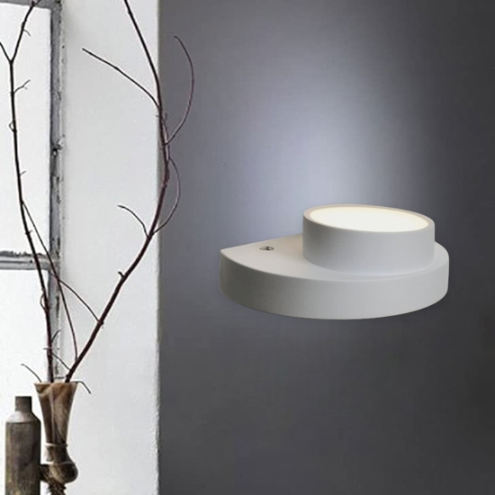 Demetra sforzin applique di gesso bianco moderno  design