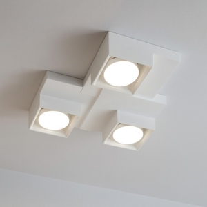Plafoniera da cucina 3 luci sforzin sibari design moderna