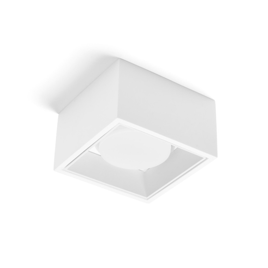 Plafoniera nasso quadrata per cucina design minimal
