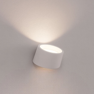 Nasso sforzin bianco lampada da parete in gesso design moderna