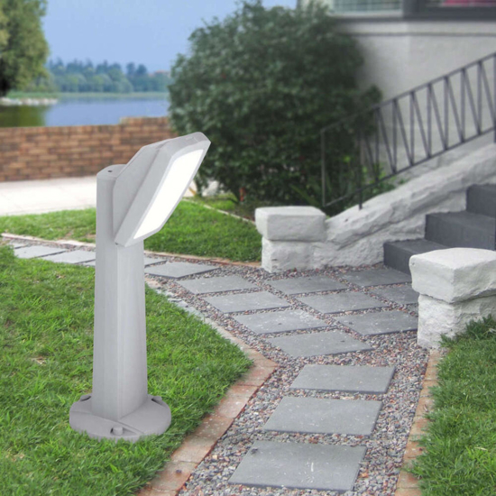 Top light trento grigio lampioncino da giardino ip66