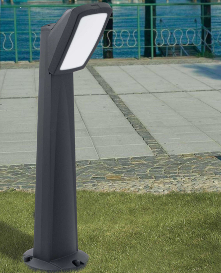 Top light trento nero 94cm lampione da giardino ip66