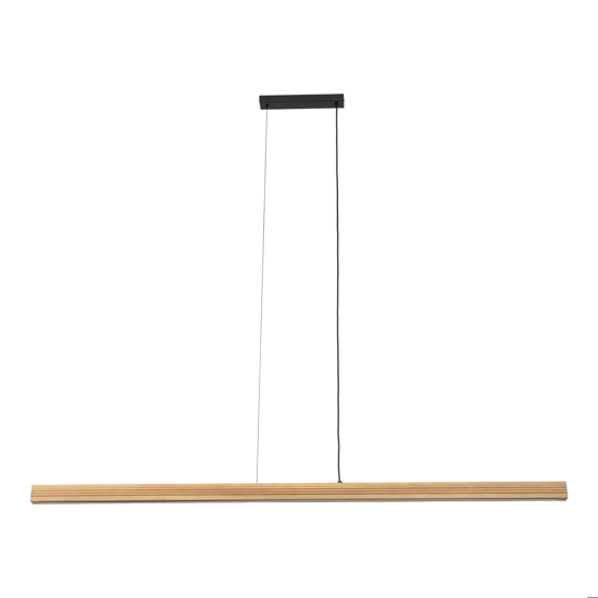 Lampada di legno a sospensione stile scandinavo per sala da pranzo