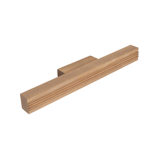 Applique di legno luce verso il basso led 3000k