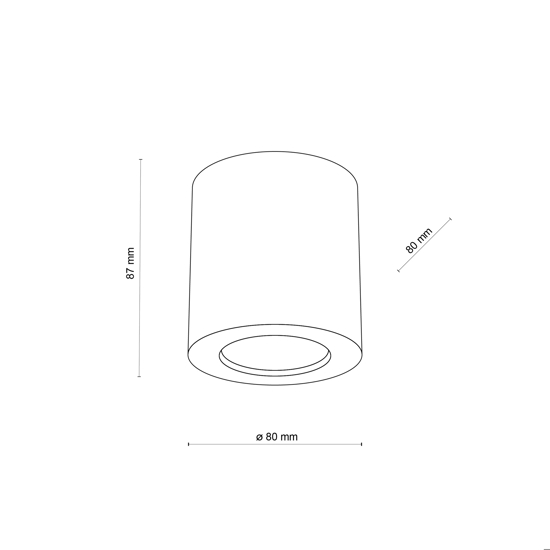Faretto lampada da soffitto scandinavo cilindro di legno