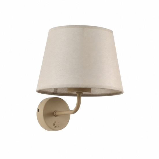 Applique sabbia da comodino per camera da letto