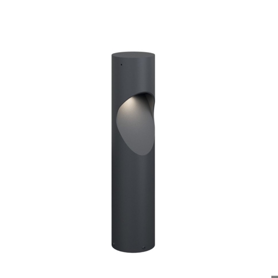Top light belize lampione da esterno antracite moderno led 12w 3000k
