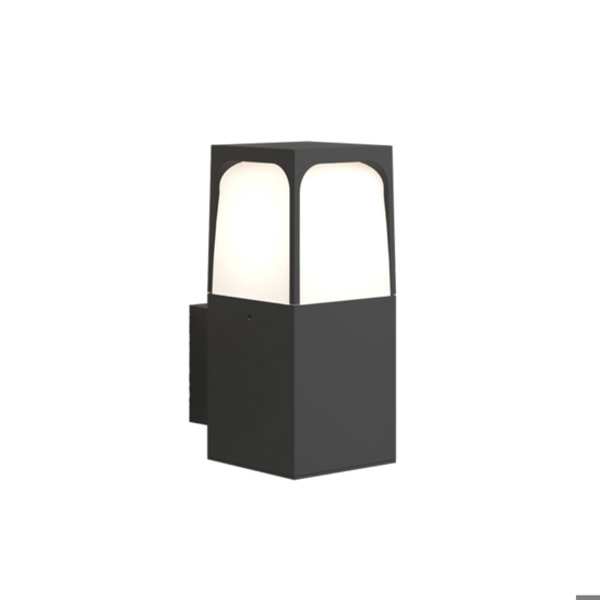 Top light york applique da esterno moderna antracite ip54