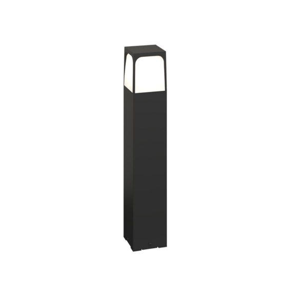 Top light lampione da giardino york moderno antracite ip54