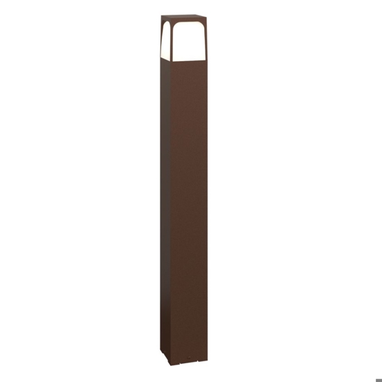Lampione da esterno corten moderno top light york