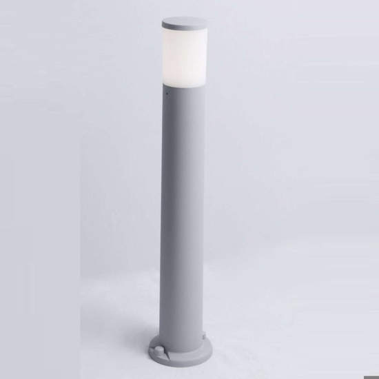 Top light loano lampione grigio per giardino moderno anti corrosione
