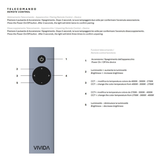 Plafoniera moderna vivida bottone bianca led 16w cct dimmerabile con telecomando 22cm