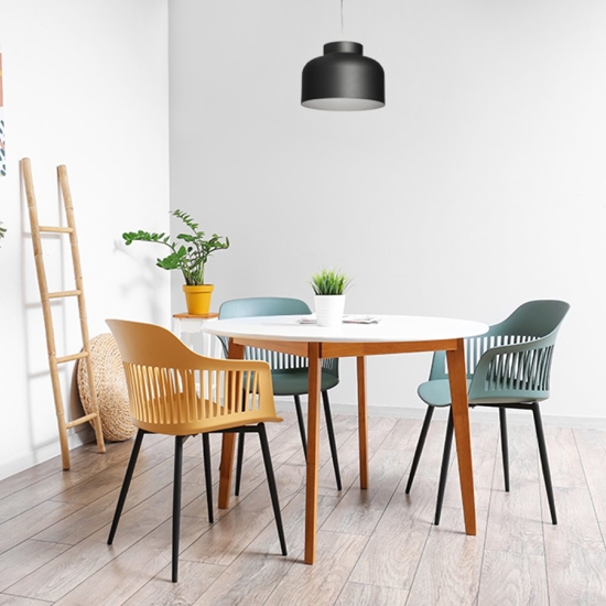 Lampada a sospensione vivida bottone nero led biemissione dimmerabile con telecomando