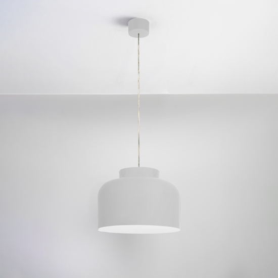 Vivida lampadario da cucina bottone bianco led dimmerabile con telecomando