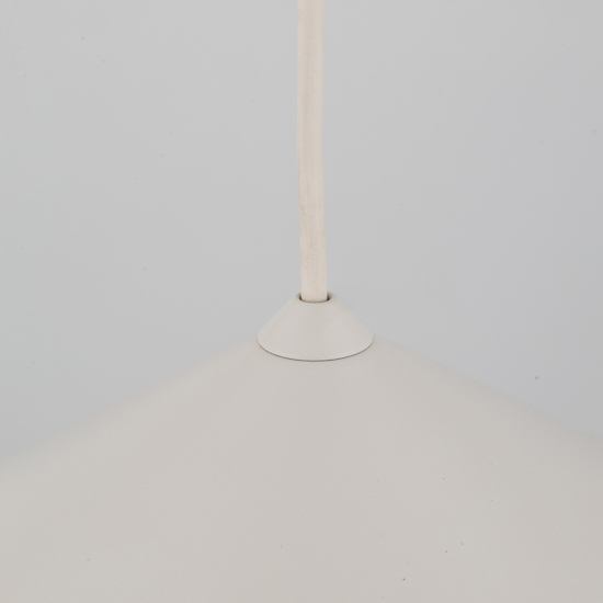 Lampada a sospensione piatto 23 cm champagne per tavolo da cucina