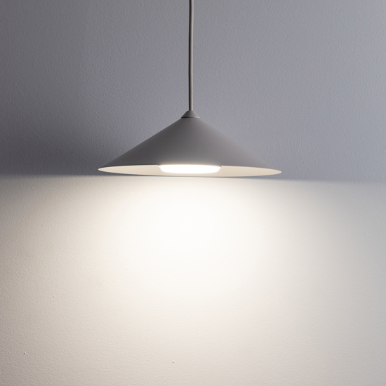 Lampada a sospensione piatto 23 cm champagne per tavolo da cucina