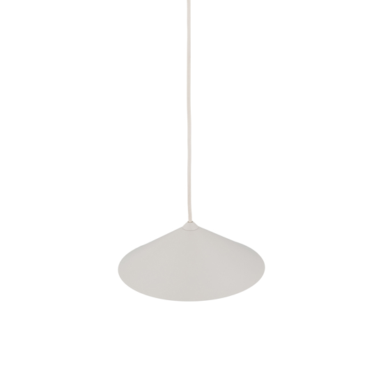 Lampada a sospensione piatto 23 cm champagne per tavolo da cucina