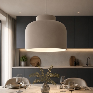 Lampadario da cucina moderna sabbia dimmerabile con telecomando vivida bottone
