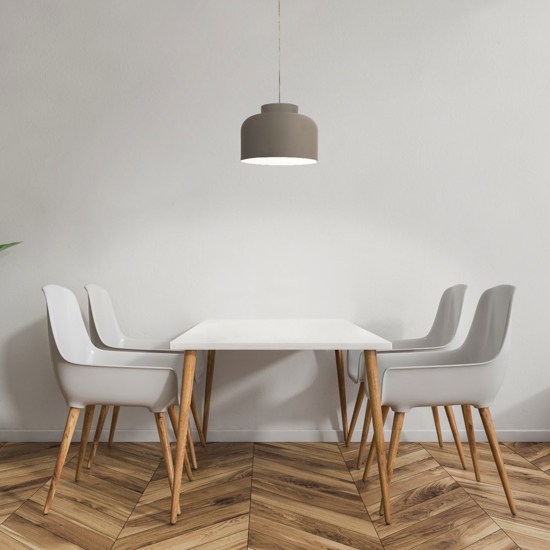 Lampadario da cucina moderna sabbia dimmerabile con telecomando vivida bottone