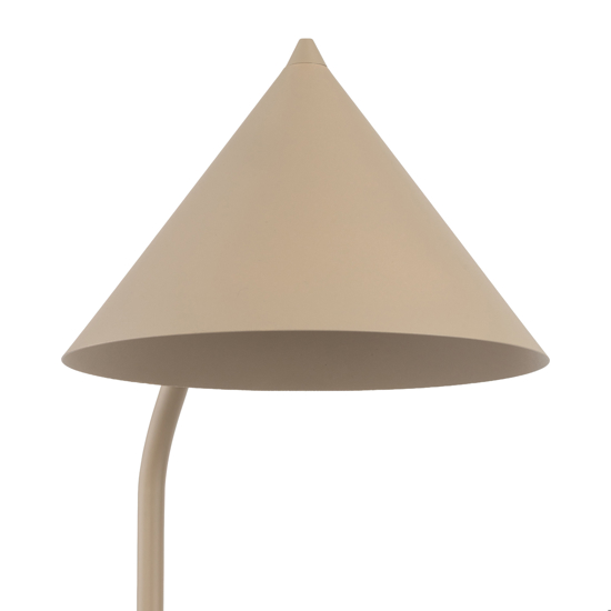 Lampada da terra sabbia in metallo da lettura parabola orientabile
