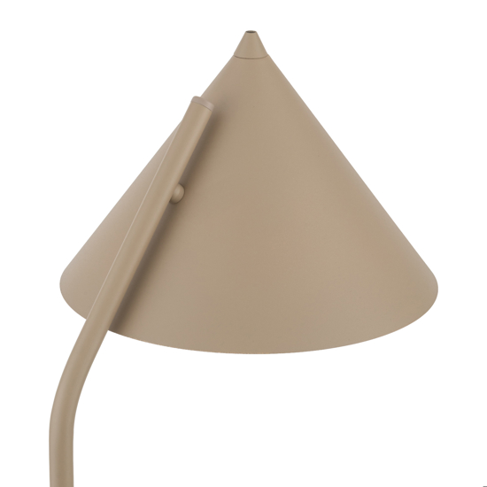 Lampada da terra sabbia in metallo da lettura parabola orientabile