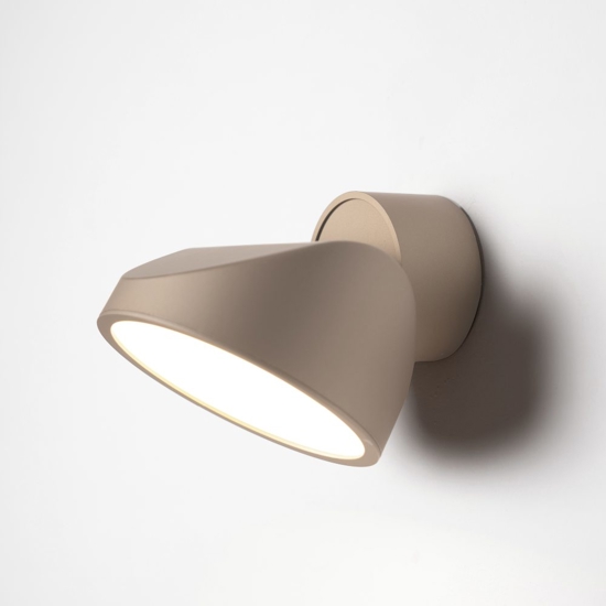 Vivida tarp sabbia applique orientabile da parete led cct dimmerabile