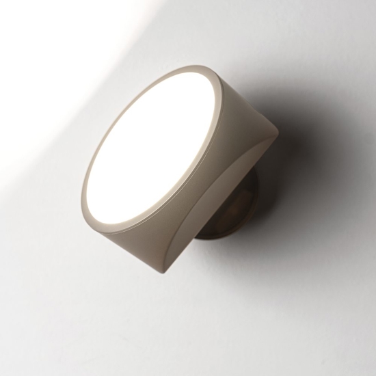 Vivida tarp sabbia applique orientabile da parete led cct dimmerabile