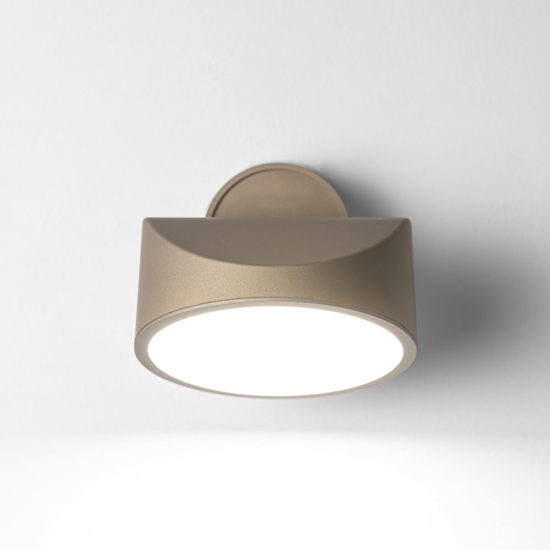 Vivida tarp sabbia applique orientabile da parete led cct dimmerabile