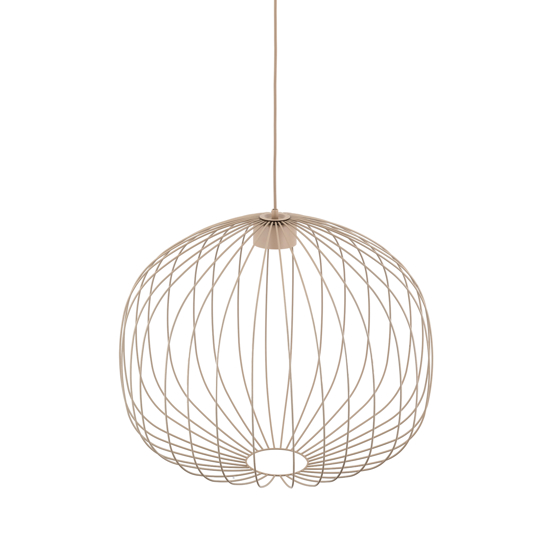 Lampadario gabbia di metallo sabbia design moderno per soggiorno