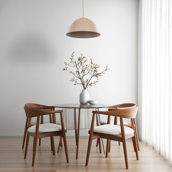 Lampadario cupola sabbia in metallo 34 cm per cucina moderna