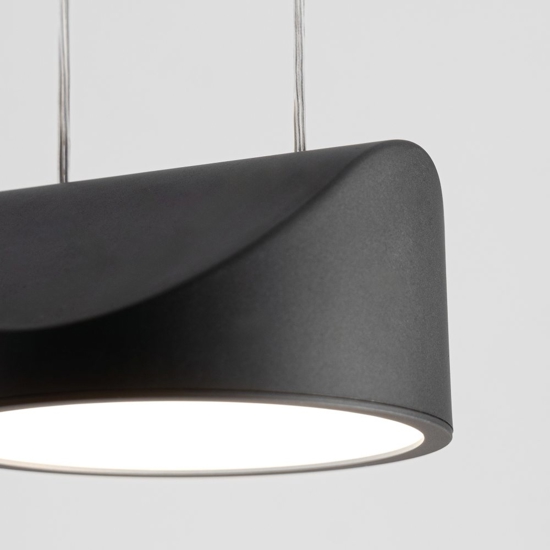 Vivida tarp lampada a sospensione antracite 13 w cct dimmerabile