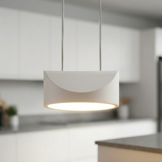 Lampada a sospensione bianco led 13w cct dimmerabile vivida tarp
