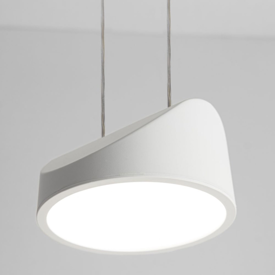 Lampada a sospensione bianco led 13w cct dimmerabile vivida tarp