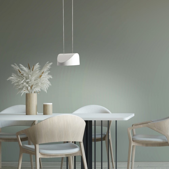 Lampada a sospensione bianco led 13w cct dimmerabile vivida tarp
