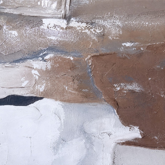 Quadro astratto moderno 80x120 cm dipinto materico a rilievo
