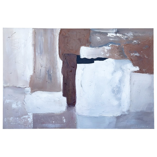 Quadro astratto moderno 80x120 cm dipinto materico a rilievo