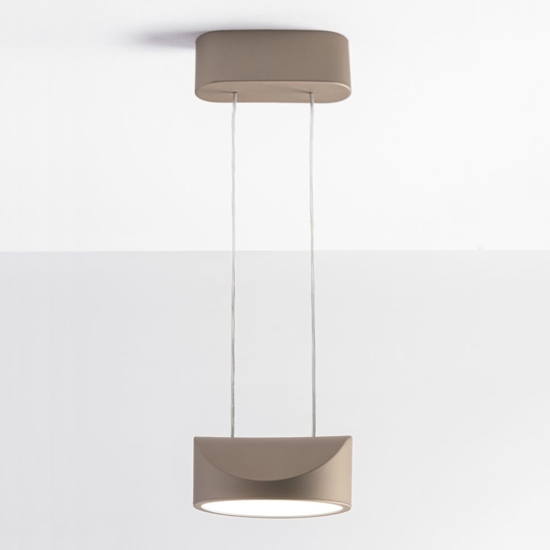 Vivida lampada a sospensione tarp sabbia led cct dimmerabile