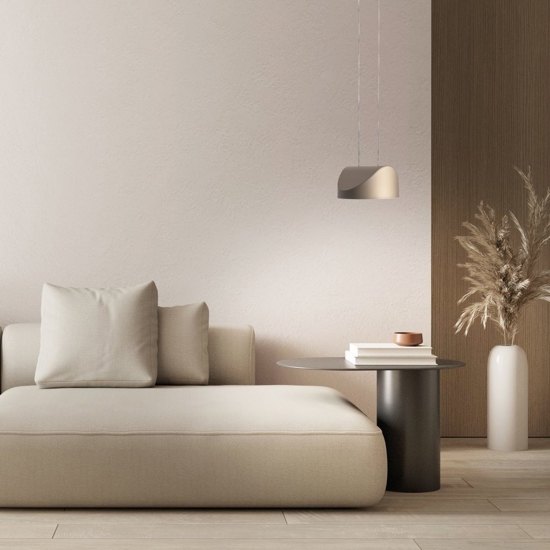 Vivida lampada a sospensione tarp sabbia led cct dimmerabile
